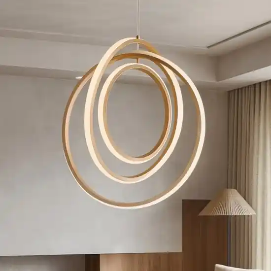 Quantità Limitata Lampadario ondaluce so golden 50 oro design moderno led