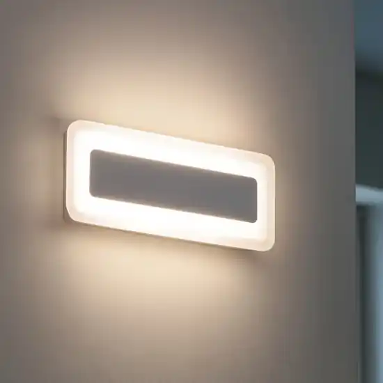 Applique led 14w 3000k antille s linea light design moderna cromo Promozione Esclusiva