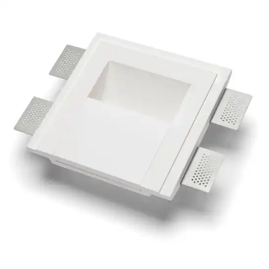 Reso Gratuito Applique vela da incasso parete led 9w 3000k di gesso cristaly a scomparsa