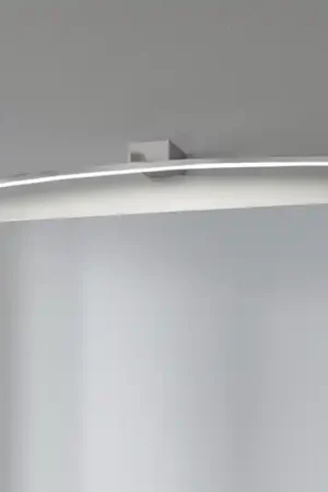 Applique da bagno cromo 4000k top light curved Reso Gratuito