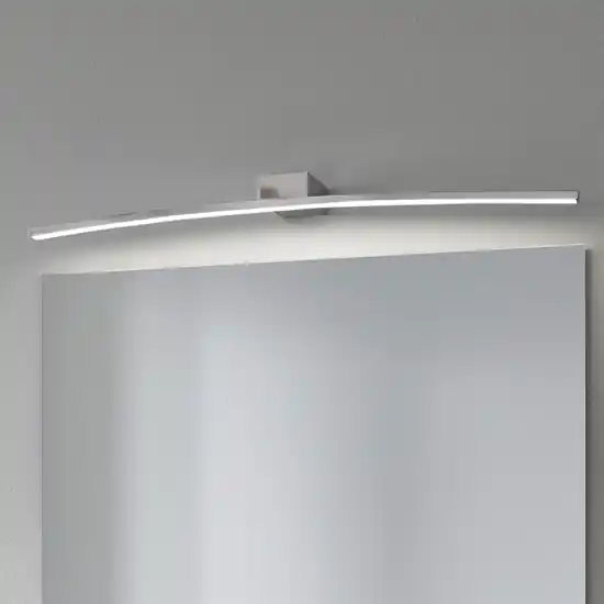 Applique da bagno cromo 4000k top light curved Reso Gratuito