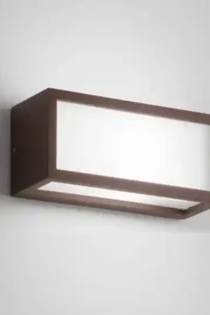 Spedizione Espresso Applique per esterno marrone corten r7s isyluce deco