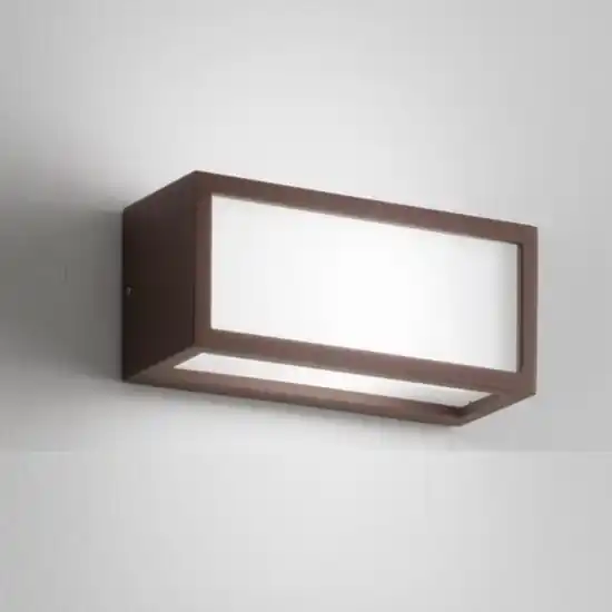 Spedizione Espresso Applique per esterno marrone corten r7s isyluce deco