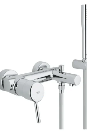 A Buon Prezzo GROHE Concetto miscelatore per vasca con doccia e accessori