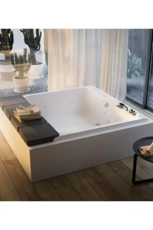 GLASS Mawi vasca freestanding con idromassaggio Promo Stagionale