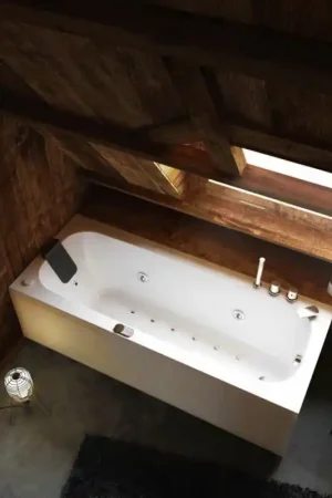 Economico GLASS Pop vasca con sistema idromassaggio