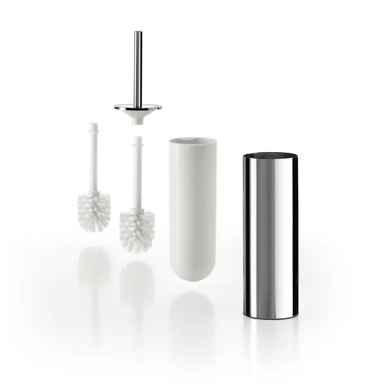 Ordina Subito INDA My Love portascopino bagno con scovolo bianco