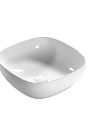 Reso Gratuito CERAMICA GLOBO Le Ciotole lavabo da appoggio quadrato