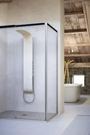 GLASS Moov TW porta doccia scorrevole Pagamento Sicuro
