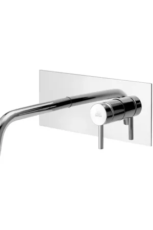 Ultime Pezzi PAFFONI Light miscelatore per lavabo a parete con piastra