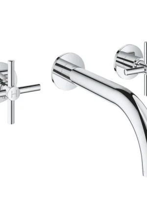GROHE Atrio miscelatore per lavabo a parete 3 fori maniglie a croce Saldi