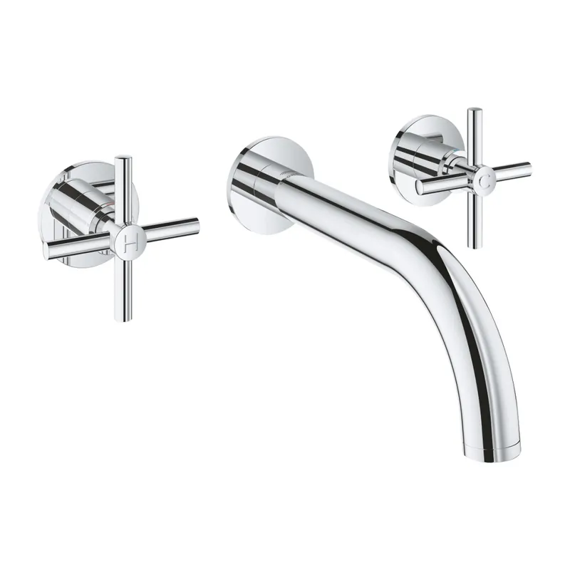 GROHE Atrio miscelatore per lavabo a parete 3 fori maniglie a croce Saldi