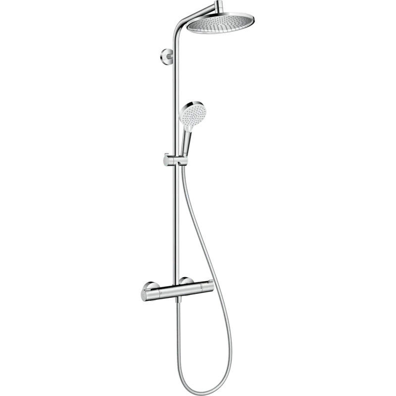 Direttamente Dal Produttore HANSGROHE Crometta S colonna doccia tonda con termostatico