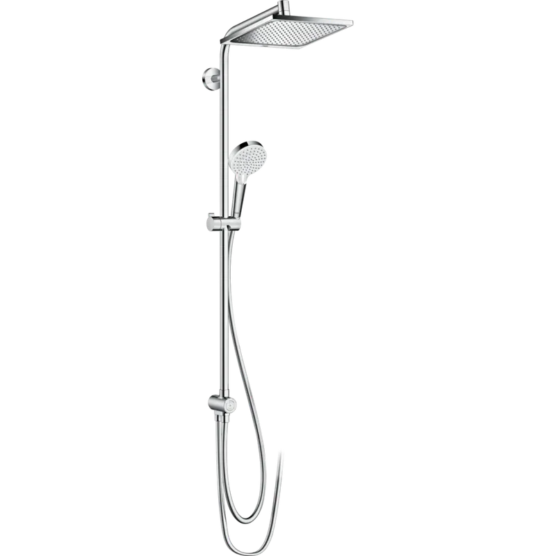Esclusivo HANSGROHE Crometta E colonna doccia quadra senza miscelatore