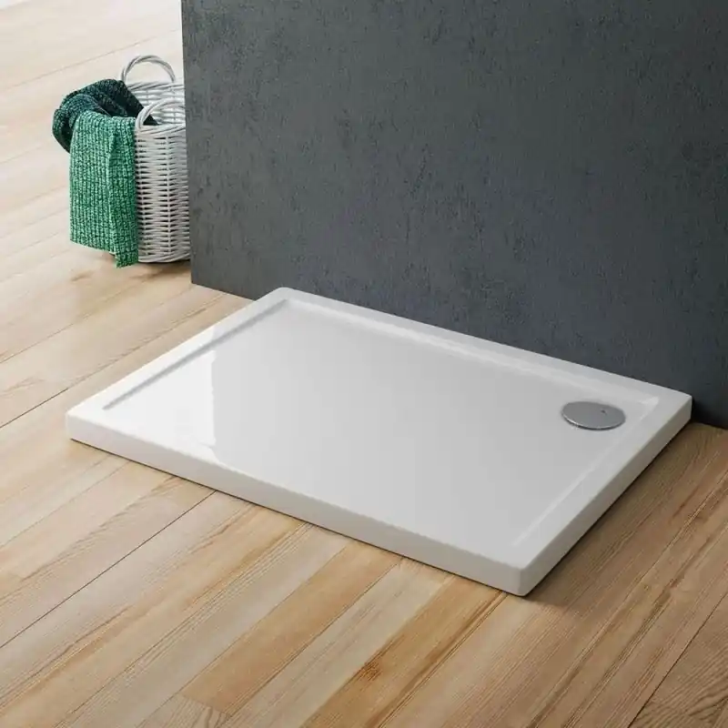 GLASS Cinco piatto doccia rettangolare lato 80 Prezzo Ridotto