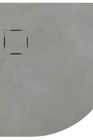 Offerta Lampo GLASS Calce piatto doccia semicircolare in Mineralite