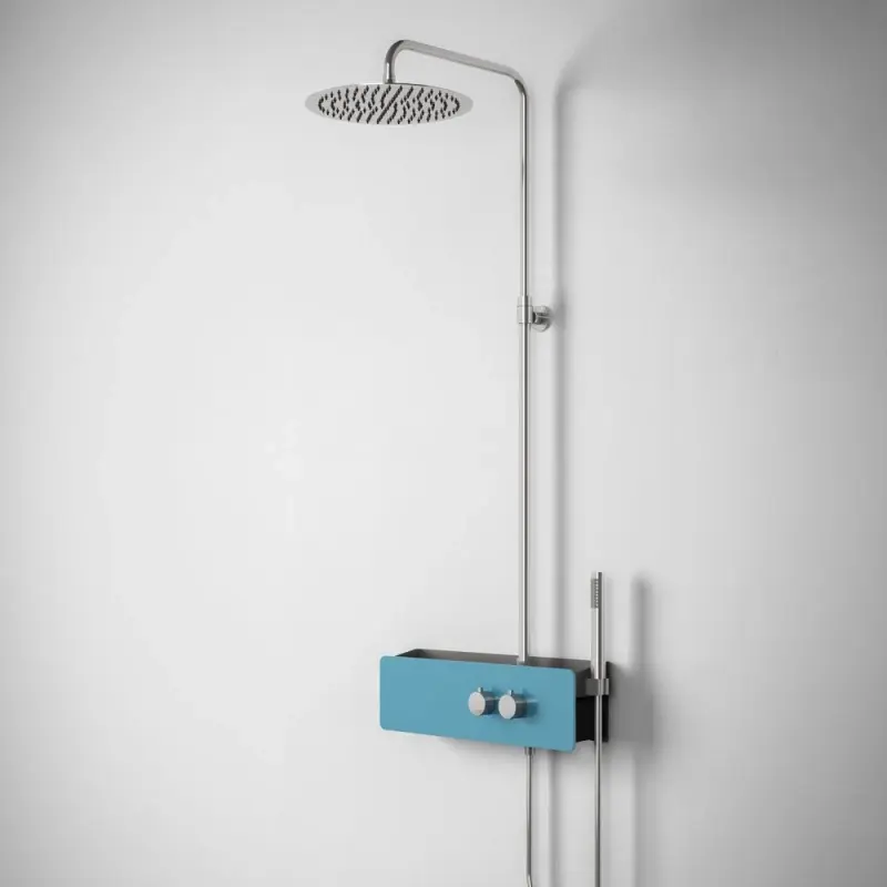 Di Tendenza GLASS Azulejo Column colonna doccia con soffione