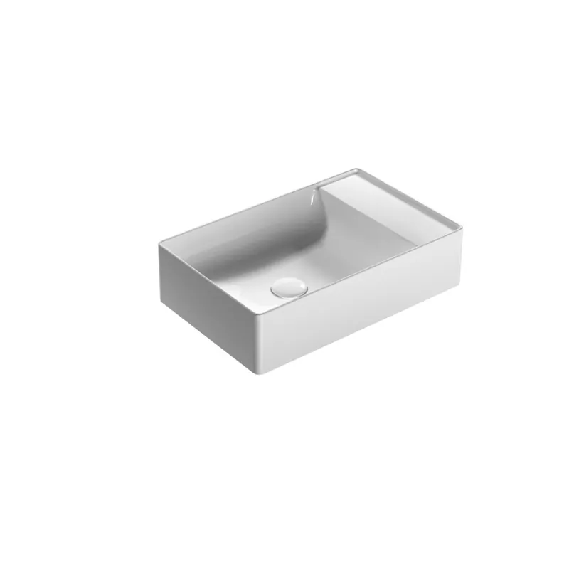 CERAMICA GLOBO T-Edge lavabo da appoggio 55x35 cm Super Prezzo