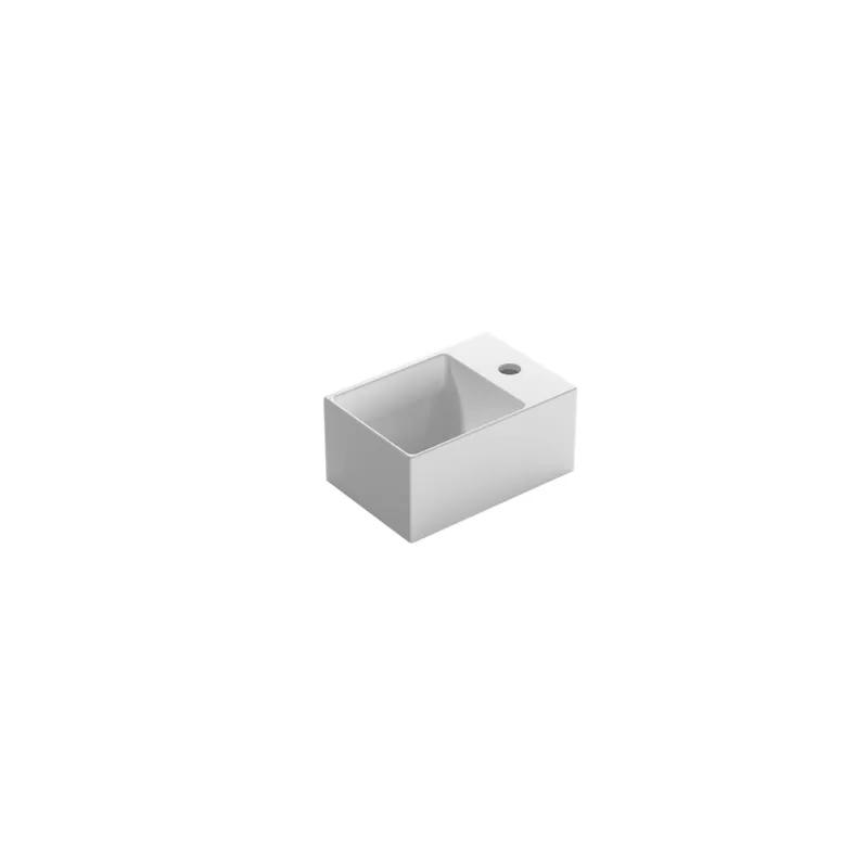 Scelto Dai Clienti CERAMICA GLOBO T-Edge lavabo mini sospeso o da appoggio