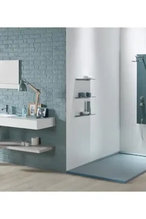 ACQUABELLA Duo Slate piatto doccia con griglia Akron Must-Have
