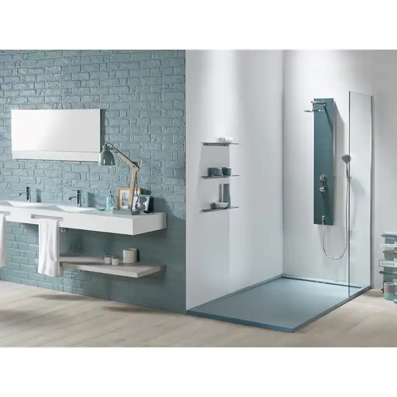 ACQUABELLA Duo Slate piatto doccia con griglia Akron Must-Have