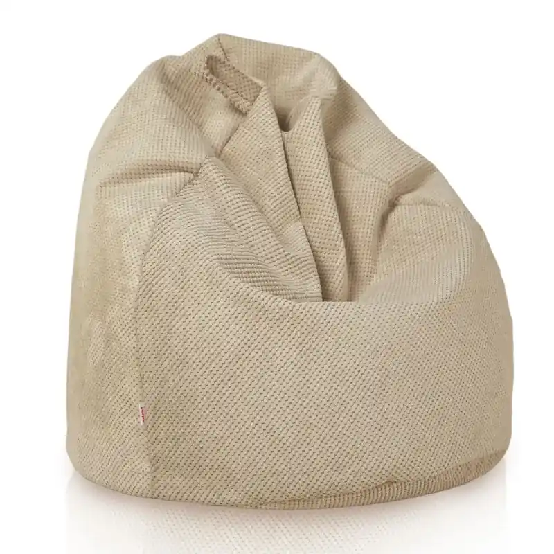 Offerta Limitata Fodera Di Pouf Sacco L - Velluto Testurizzato Dot