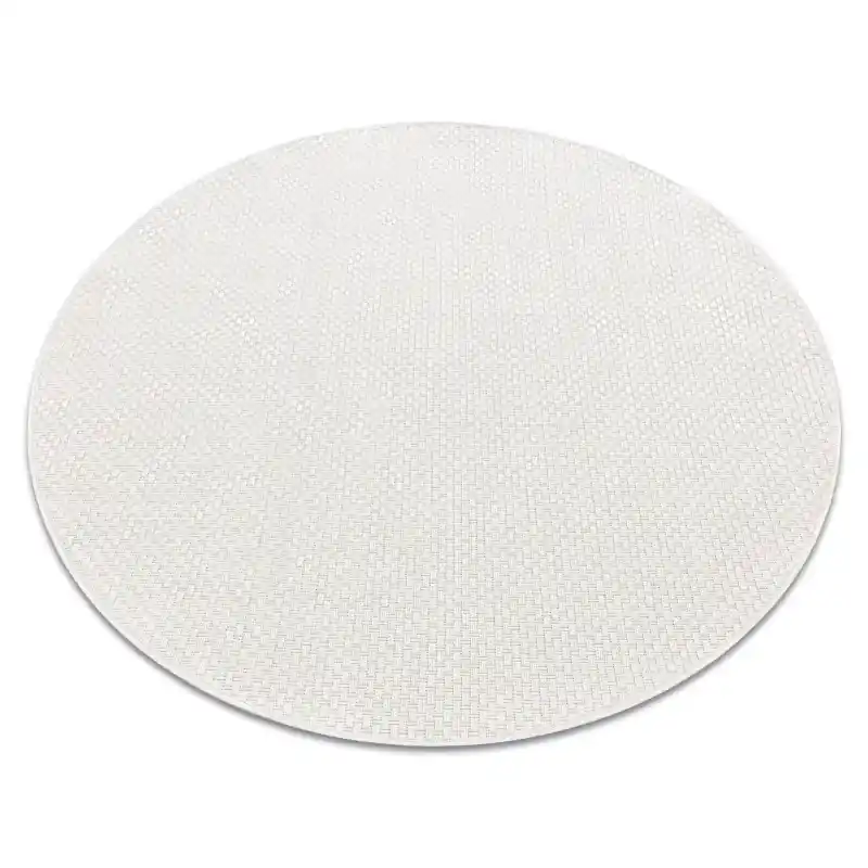 Tappeto TIMO 6272 cerchio SISAL all‘aperto bianco - PRODOTTO DI SECONDO GRADO Offerta