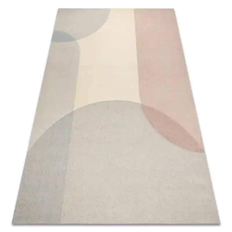 Tappeto FLUX 461.7.AE990 lana OSTA - Geometrico, strutturale, loft beige / grigio Soddisfatti O Rimborsati