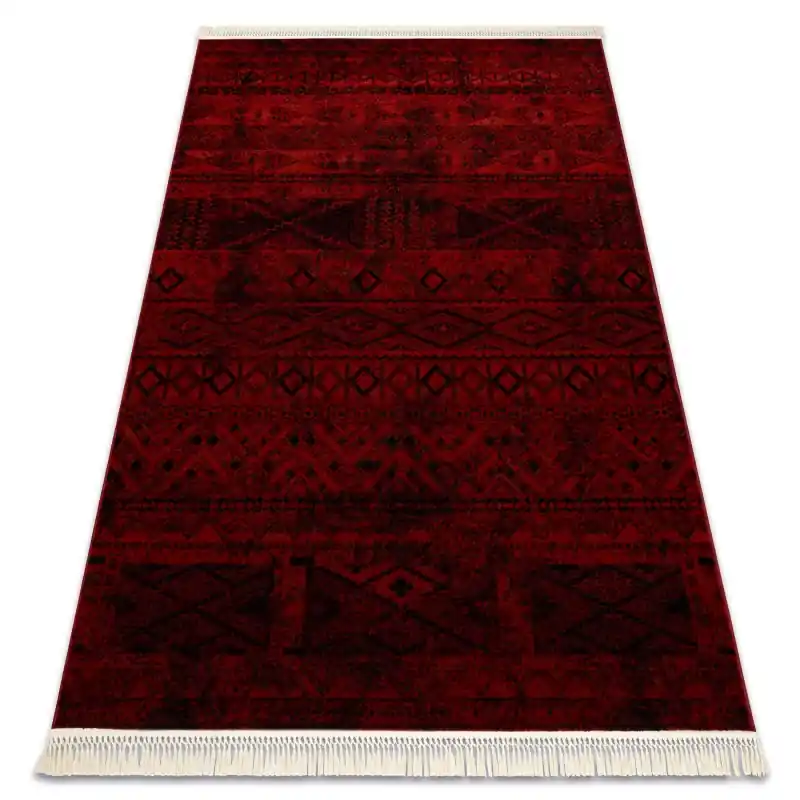 Tappeto ORIENT bordeaux / nero Orientale con nappe Spedizione Espresso