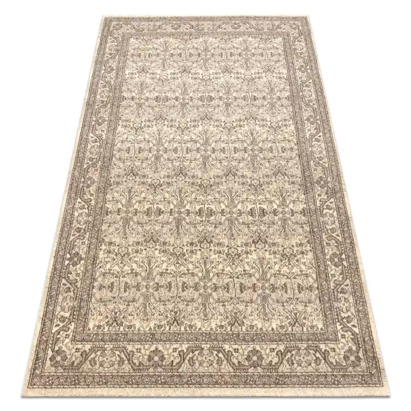 Nuovo Arrivo Tappeto LEGEND 468 12 GB620 in lana OSTA - Ornamento, cornice esclusiva beige / marrone
