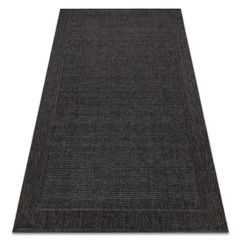 Tappeto TIMO 5000 SISAL all‘aperto nero - PRODOTTO DI SECONDO GRADO Economico