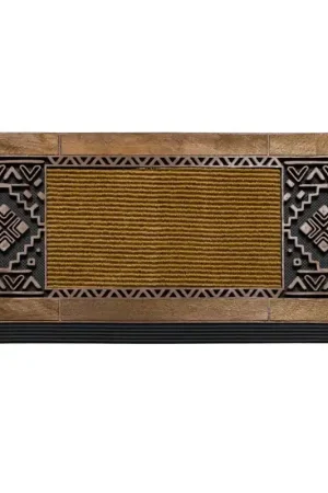 Zerbino BH NT004 Boho, antiscivolo, esterno, interno, su gomma - marrone Ultima Occasione