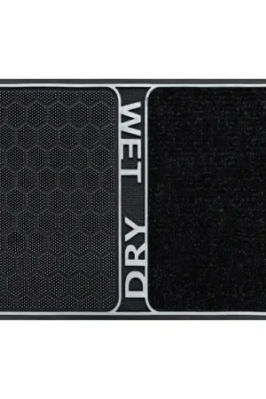 Zerbino BH DM003 Wet Dry, antiscivolo, esterno, interno, su gomma - argento Super Prezzo