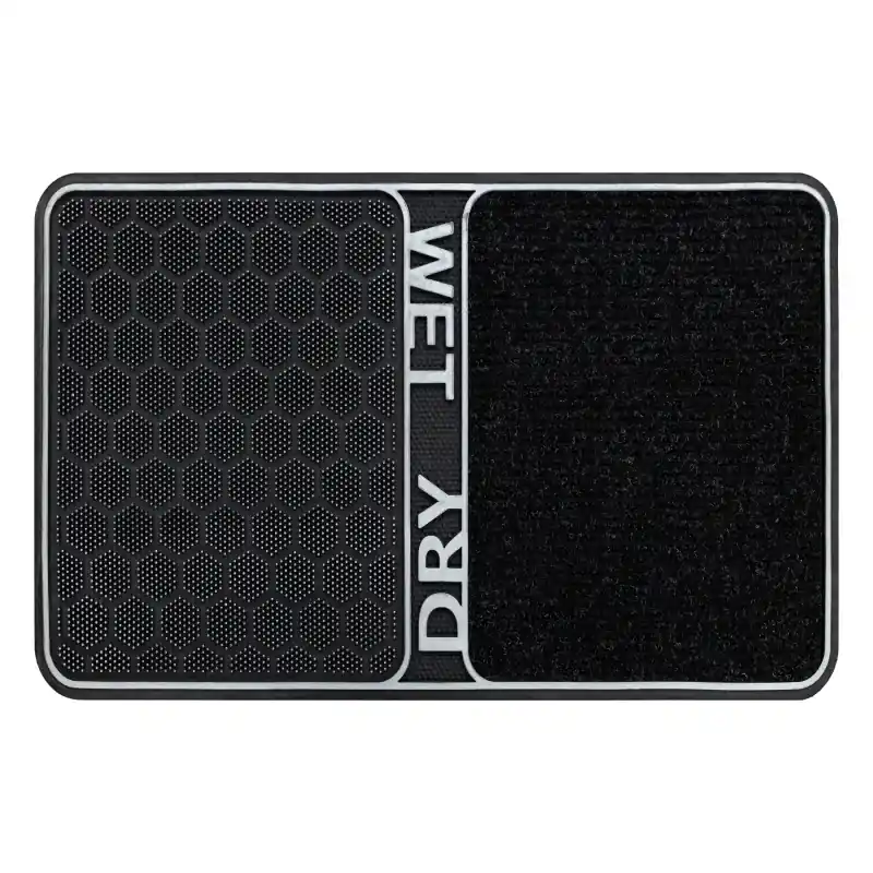 Zerbino BH DM003 Wet Dry, antiscivolo, esterno, interno, su gomma - argento Super Prezzo