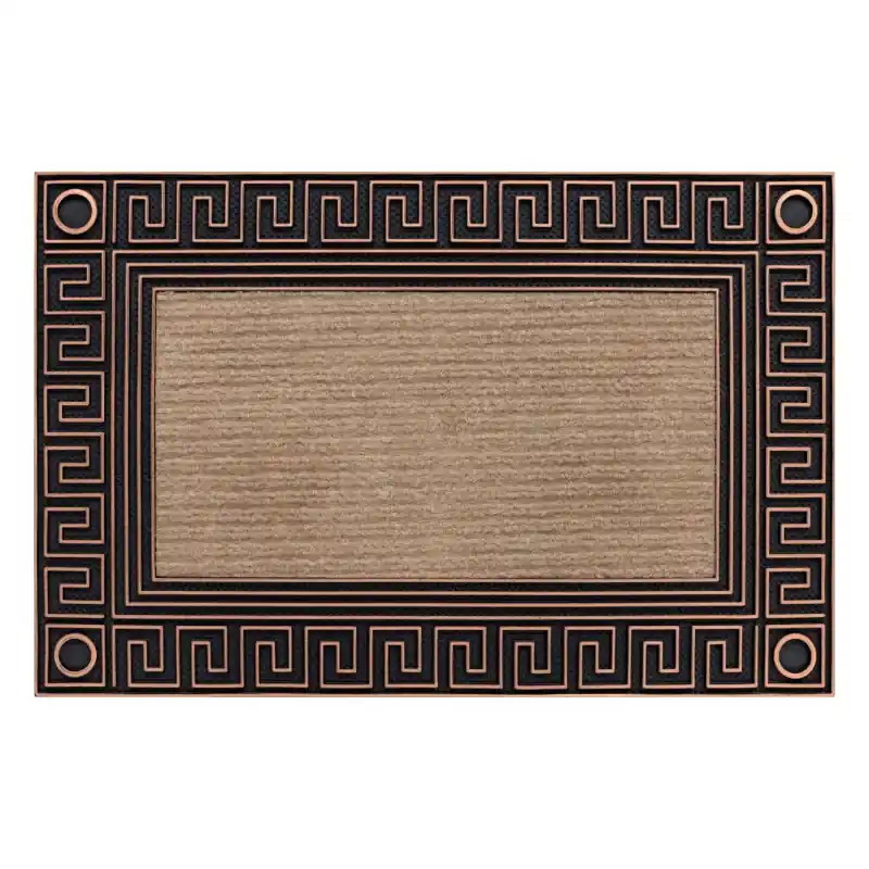 Zerbino BH 206 Chiave greca, antiscivolo, esterno, interno, su gomma - marrone Occasione