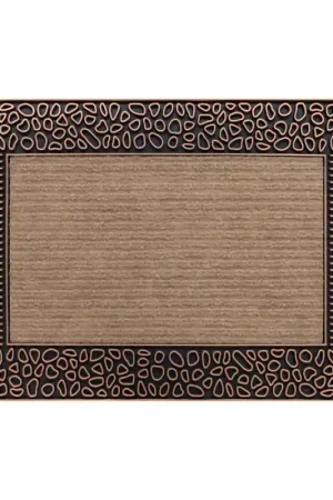 Zerbino BH 222 Pietre, antiscivolo, esterno, interno, su gomma - marrone Occasione