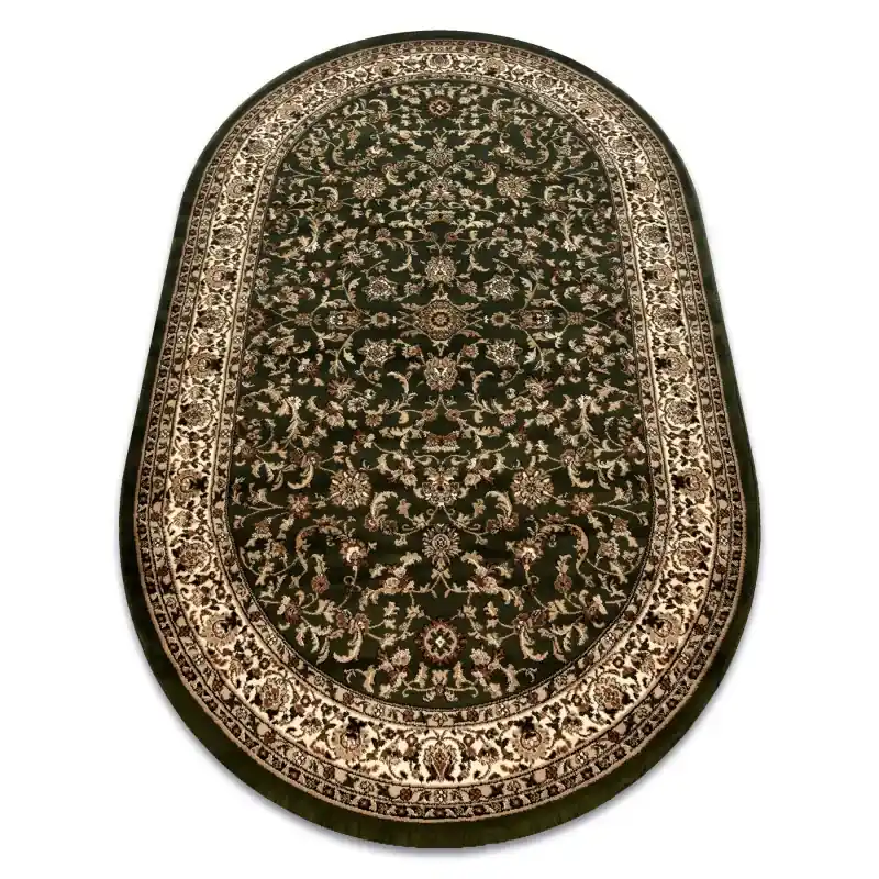 Bestseller Tappeto ROYAL ADR ovale motivo verde