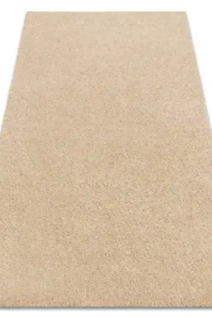 Acquista Ora Tappeto BUENOS 6652 shaggy tinta unita, monocolore crema