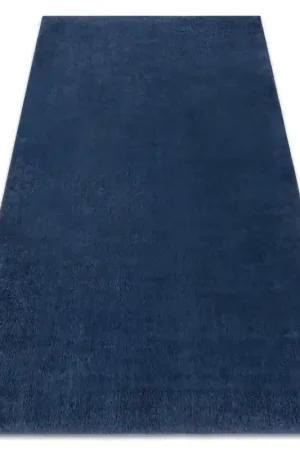 Acquista Ora Tappeto da lavaggio moderno LINDO blu scuro, antiscivolo, a pelo lungo