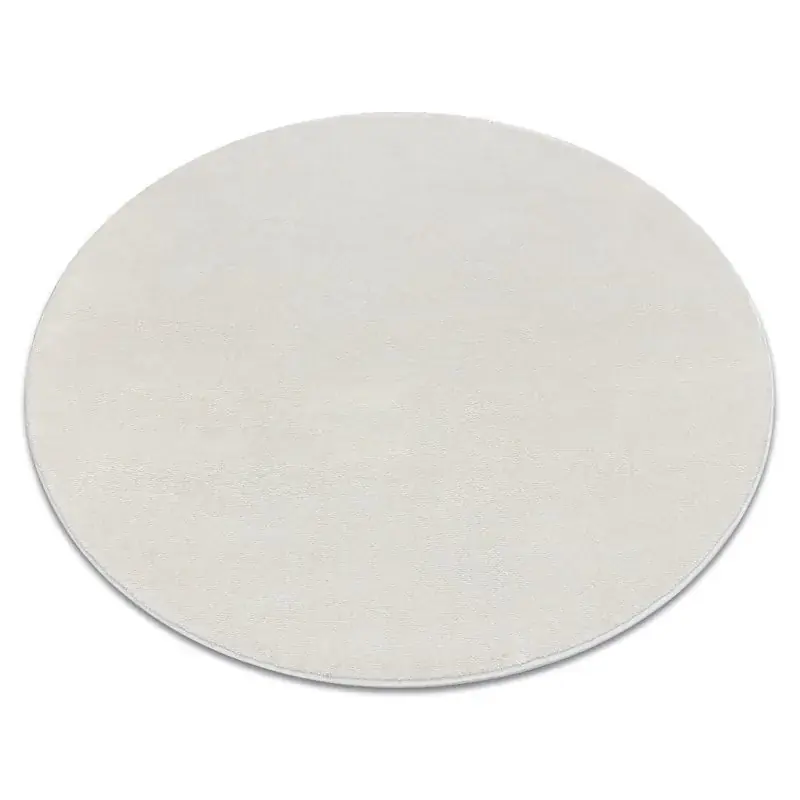 Tappeto SOFTY cerchio un colore crema Compra Oggi Stesso