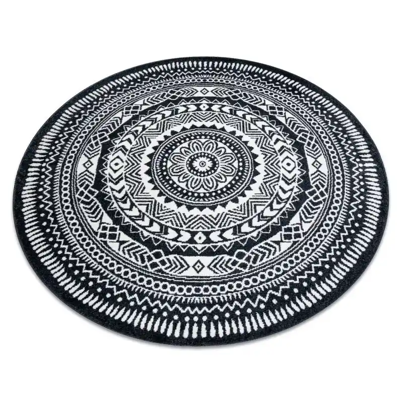 Tappeto FUN Napkin tovagliolo cerchio - nero Offerta Del Giorno