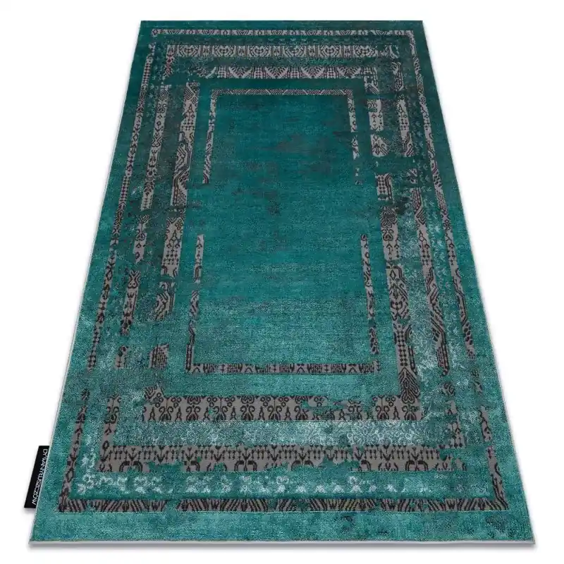 Scelto Dai Clienti Tappeto DE LUXE moderno Telaio vintage - Structural verde / antracite