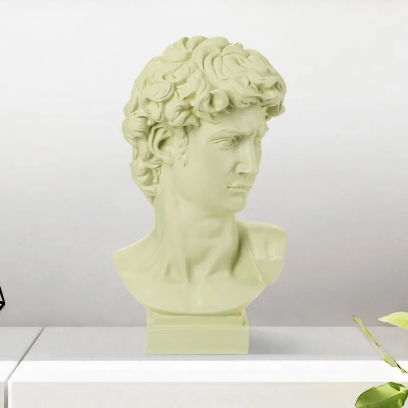 Compra Oggi Stesso Busto di David grande in stile moderno in vari colori con base