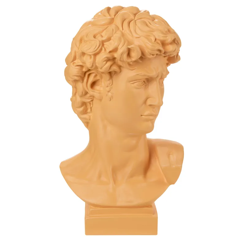 Busto di David grande in stile moderno in vari colori con base Spedizione Espresso