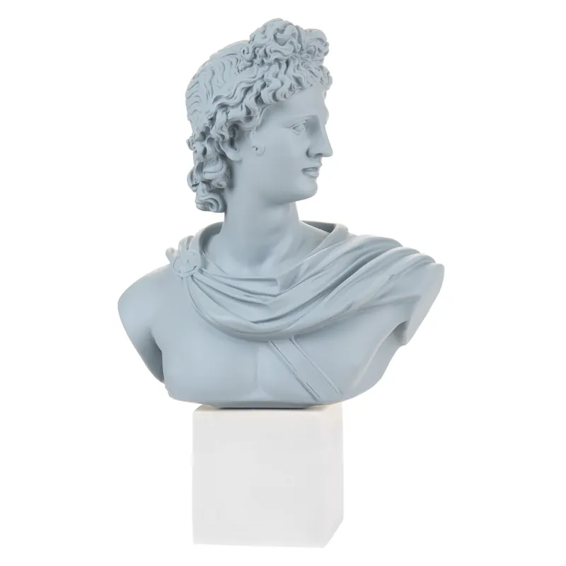 Busto di Apollo in stile moderno in varie colorazioni Prezzo Conveniente