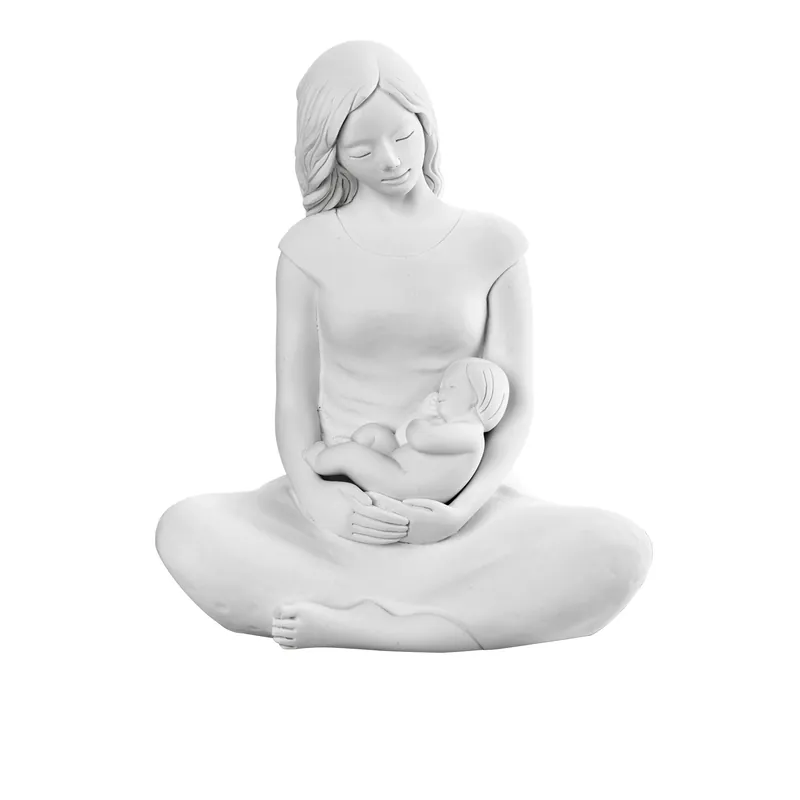 Quantità Limitata Scultura da tavolo in stile moderno con maternità piccola