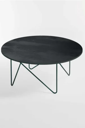Offerta Del Giorno Tavolino da salotto con struttura in acciaio verniciato sablè