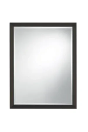 Specchiera moderna con cornice in alluminio verniciato sabbiato Professionale
