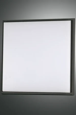 Affare Plafoniera grande a LED per esterno struttura in alluminio dal design moderno - 30W - Lumen 2800 - 3000k Luce Calda - 54