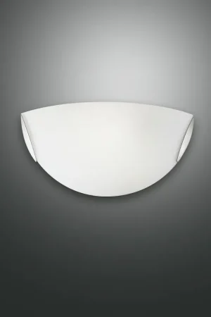 Affare Applique da parete in metallo a risparmio energetico con diffusore in vetro - 60W - IP20